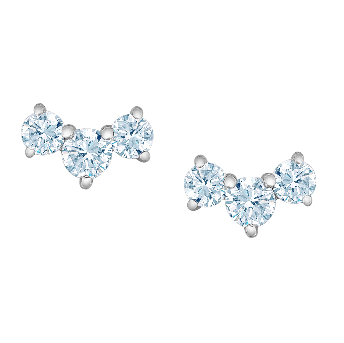 10K Yellow Gold Lab Grown Diamond Earrings 10K Yellow Gold Lab Grown Diamond Earrings