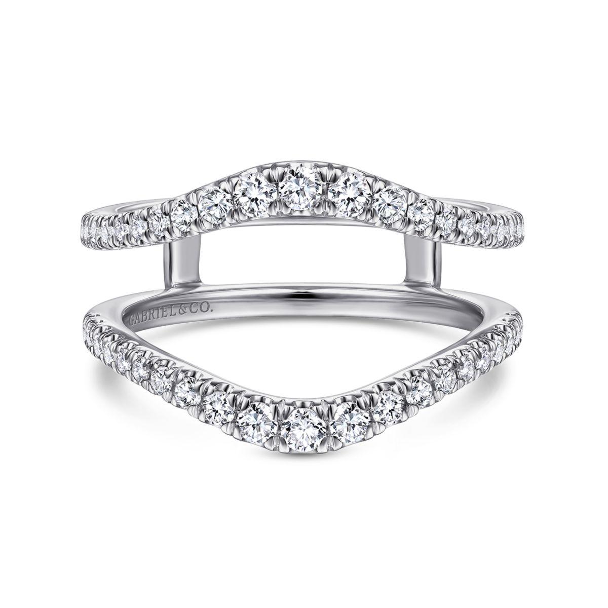 14K White Gold Diamond Ring Enhancer 14K White Gold Diamond Ring Enhancer