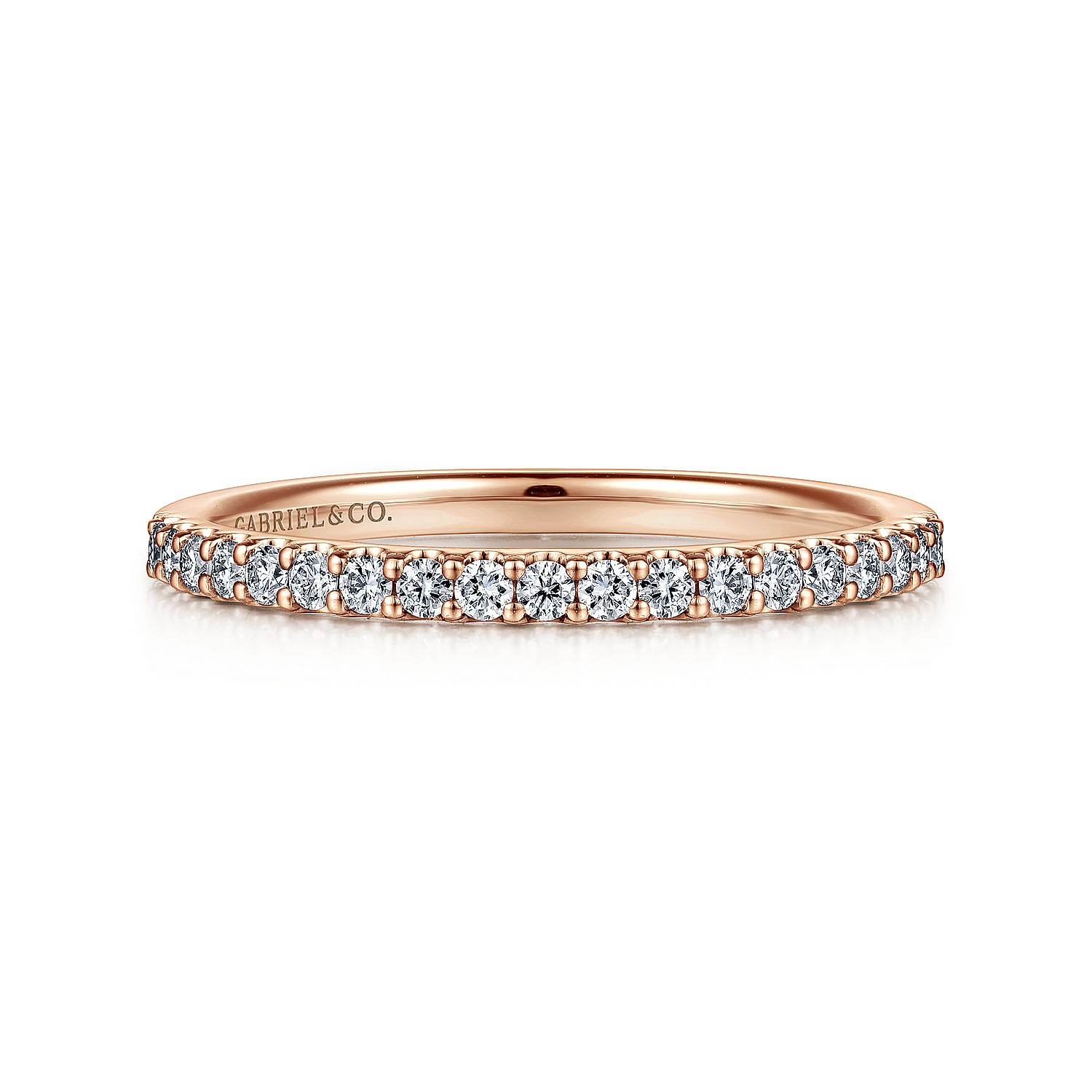 14K Rose Gold Diamond Anniversary Band 14K Rose Gold Diamond Anniversary Band