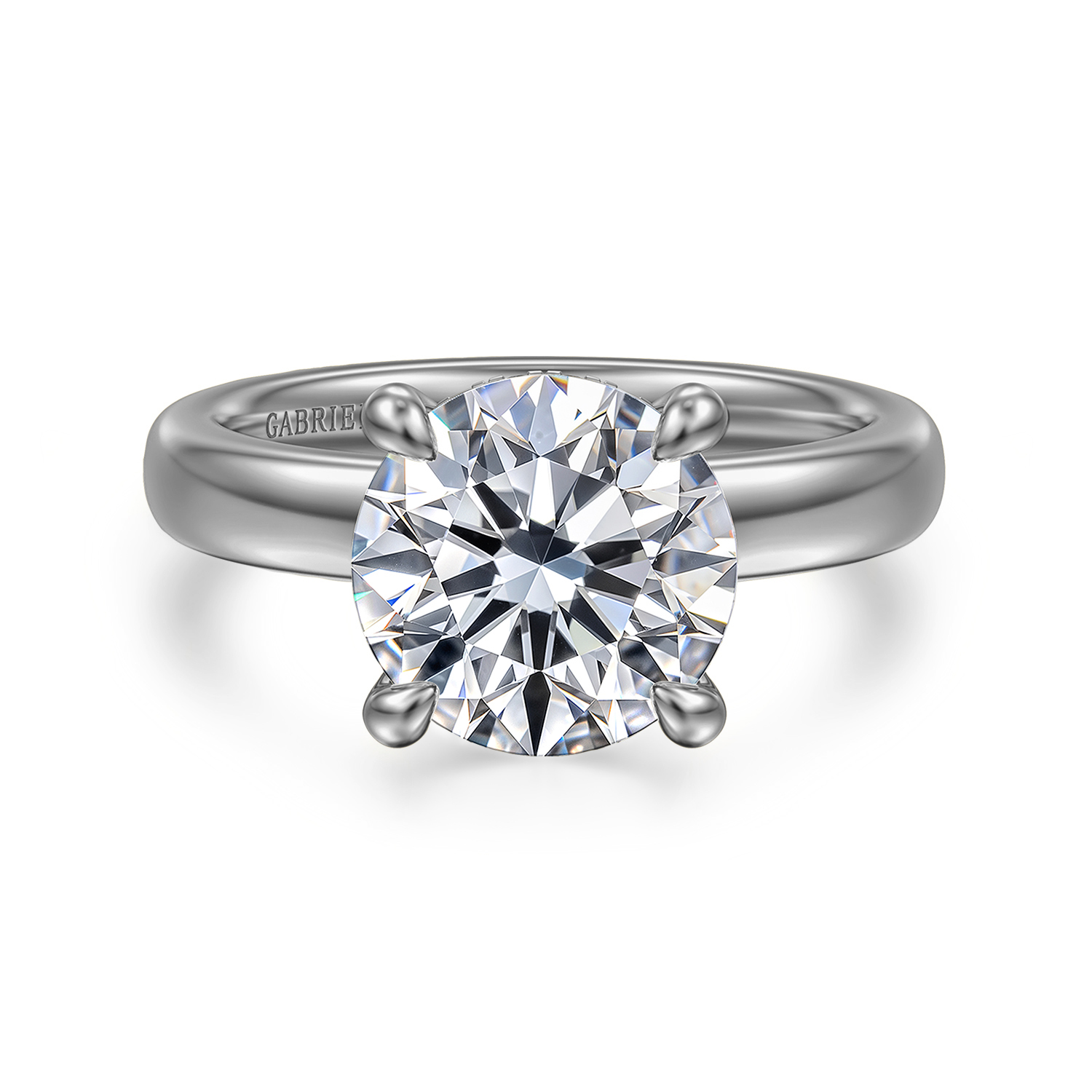14K White Gold Diamond Engagement Ring 14K White Gold Diamond Engagement Ring