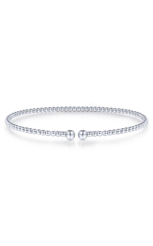14K White Gold Bujukan Split Bangle
