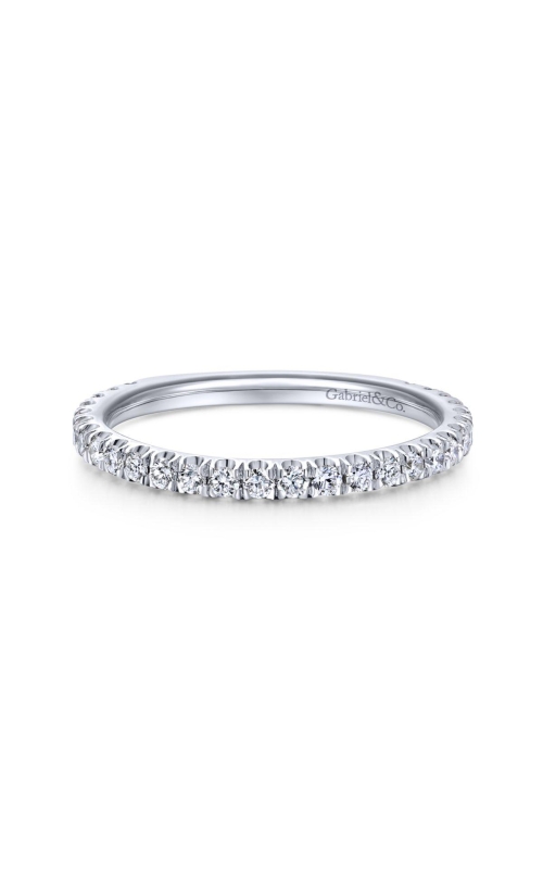 14K White Gold Stackable Diamond Ring