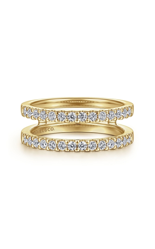 14K Yellow Gold Diamond Ring Enhancer