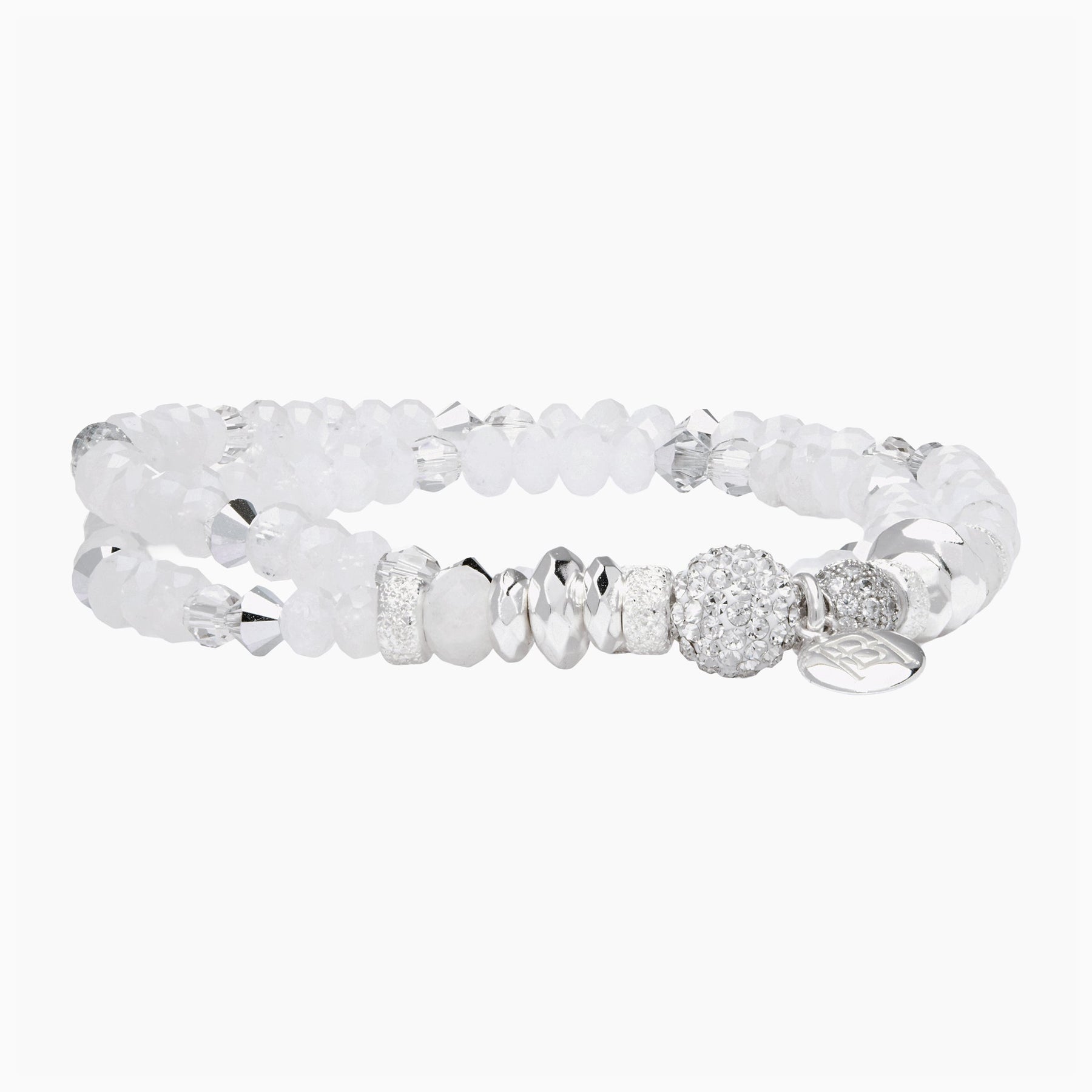 Sparkle Ball Double Wrap - White Sparkle Ball Double Wrap - White