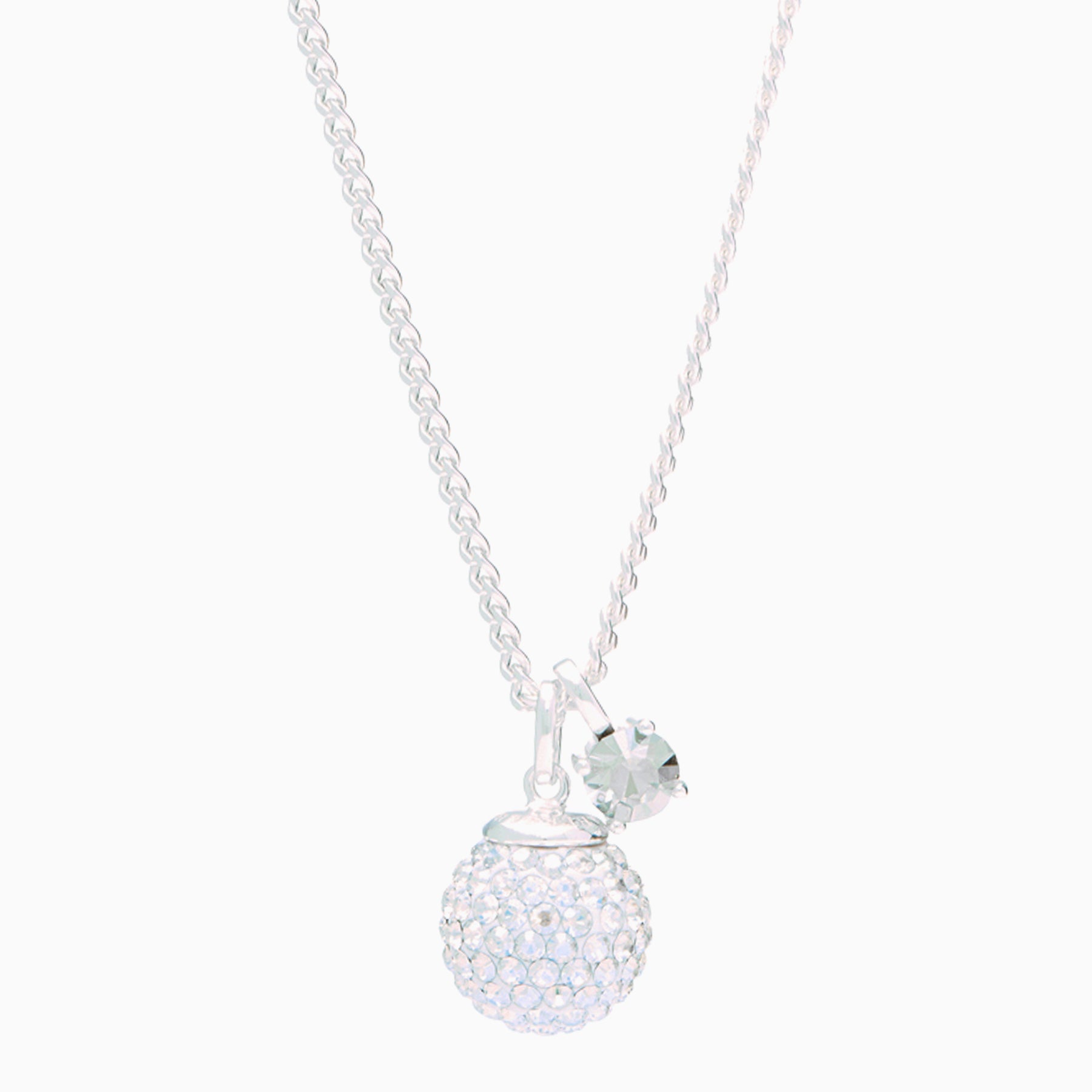 Birthstone Sparkle Pendant - April Moonlight Crystal Birthstone Sparkle Pendant - April Moonlight Crystal