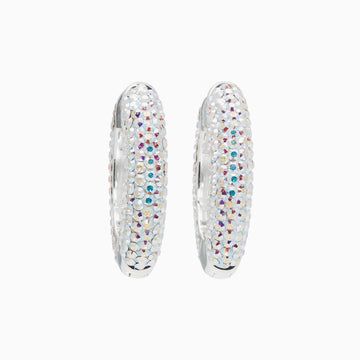 Sparkle Hoops - Medium - Aurora Borealis Sparkle Hoops - Medium - Aurora Borealis