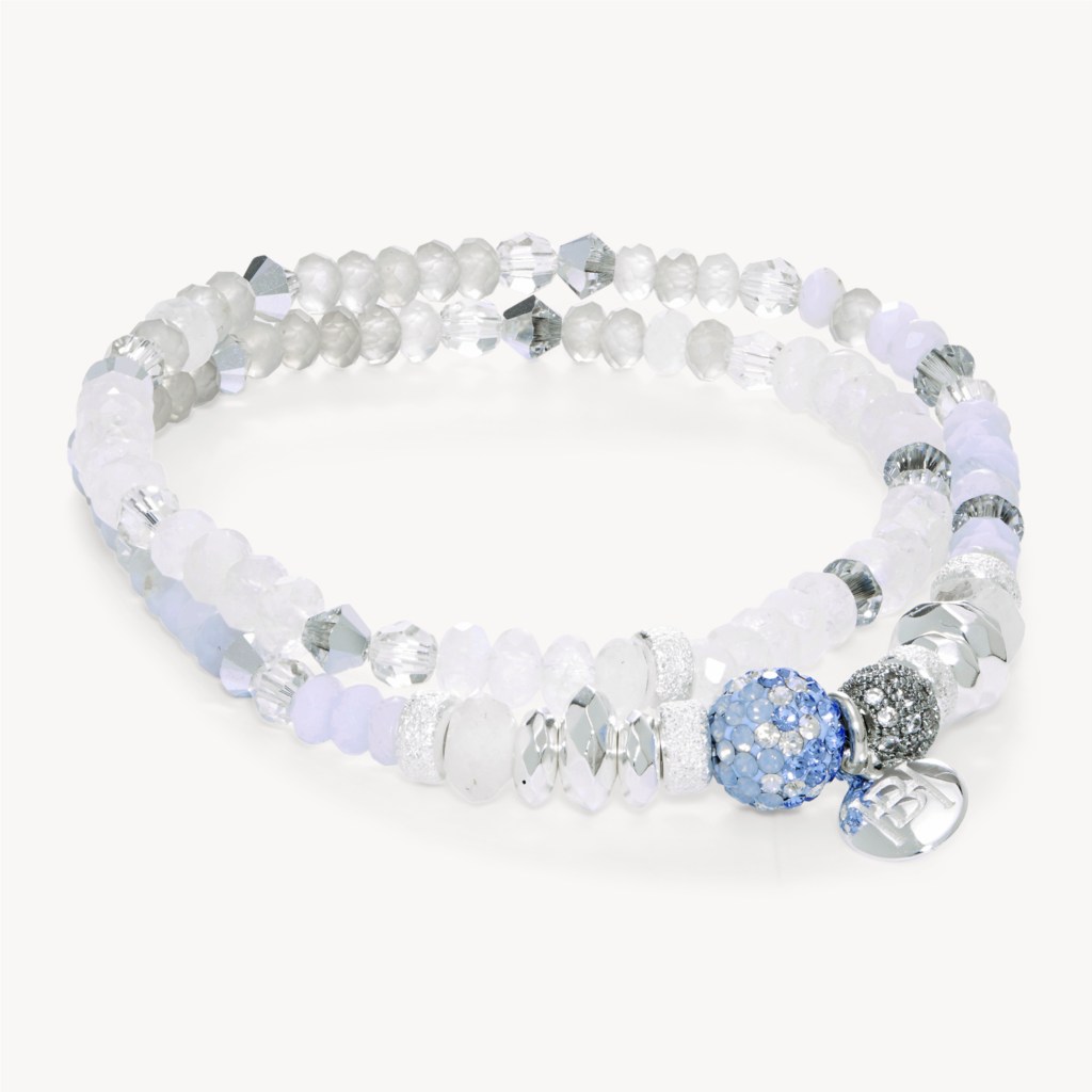 Sparkle Ball Double Wrap - Denim Sparkle Ball Double Wrap - Denim