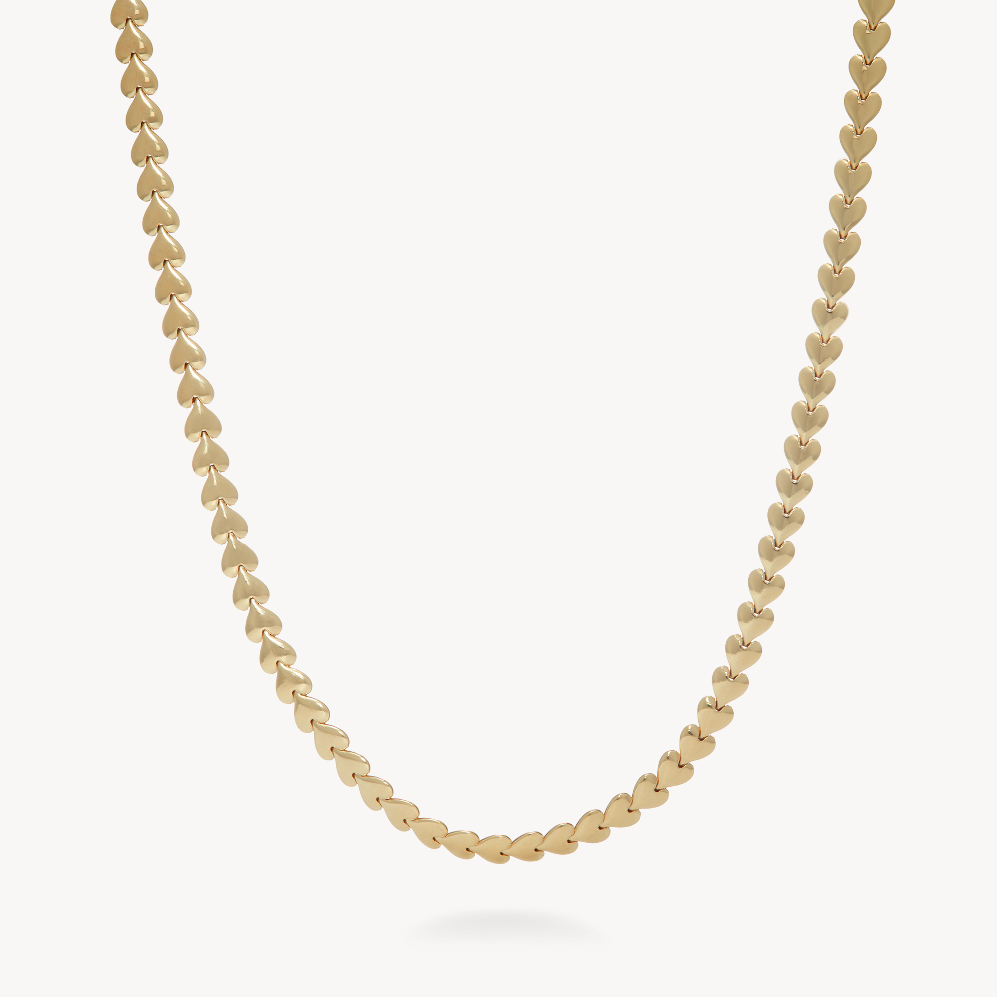 Heart String Chain - Gold Heart String Chain - Gold