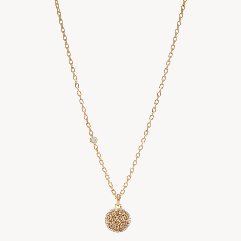 Sparkle Ball Halo Pendant - Gold