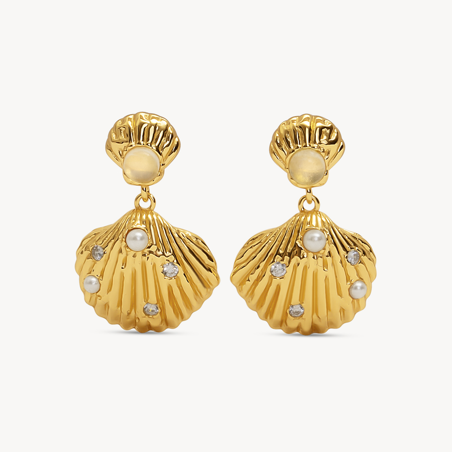 Golden Shell Drop - Gold Golden Shell Drop - Gold
