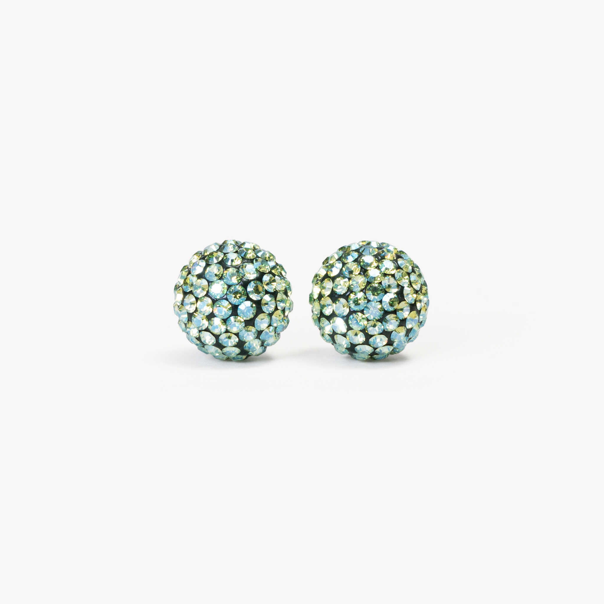 Medium Sparkle Ball Studs - Serpentine Medium Sparkle Ball Studs - Serpentine