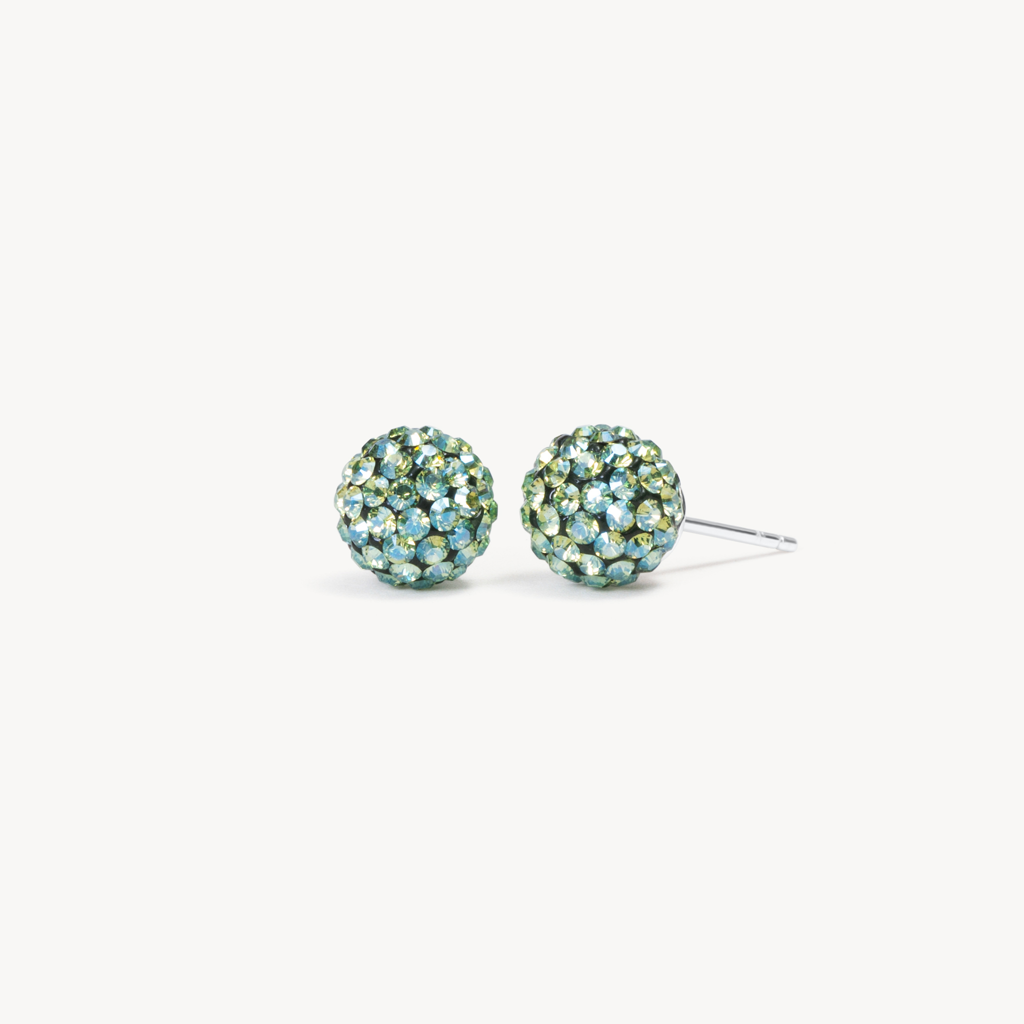 Small Sparkle Ball Studs - Serpentine Small Sparkle Ball Studs - Serpentine