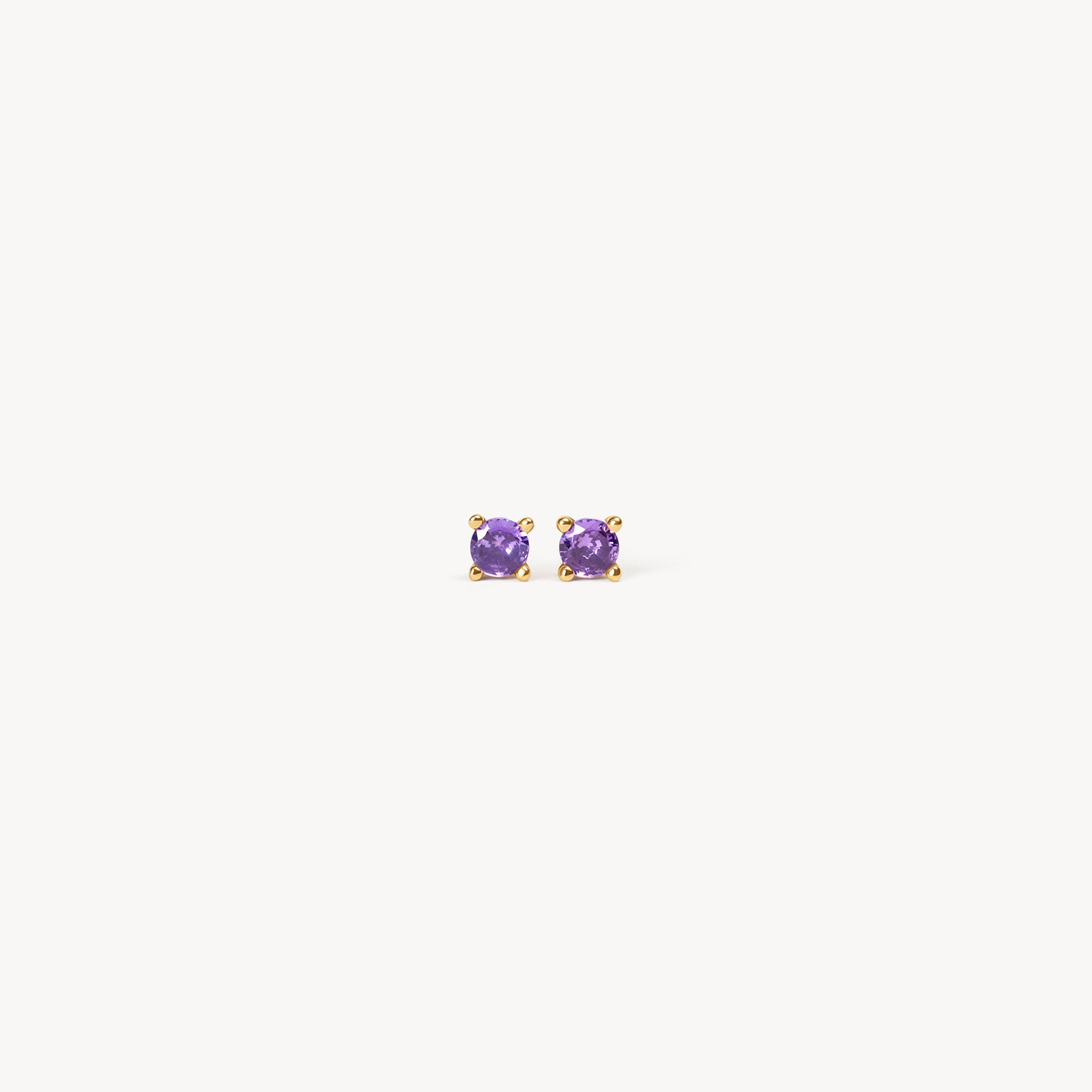 Bijou Studs - Purple