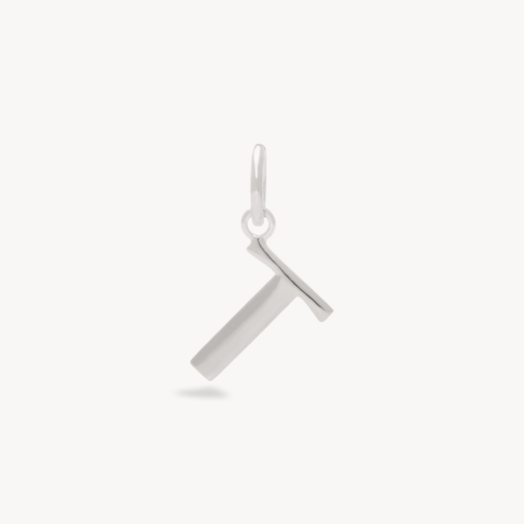 Letter - T - Silver Letter - T - Silver