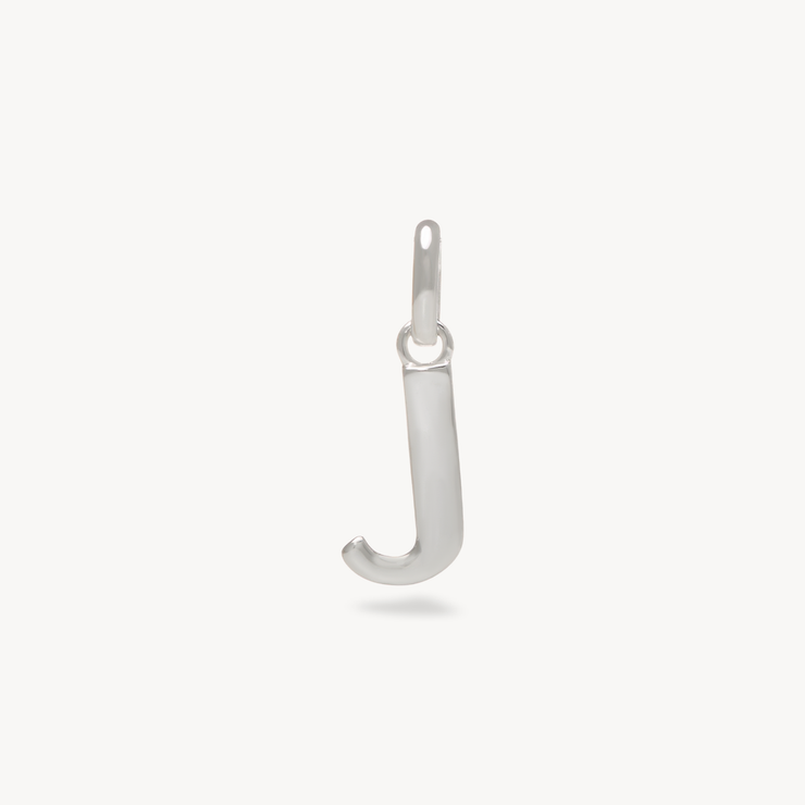 Letter - J - Silver Letter - J - Silver