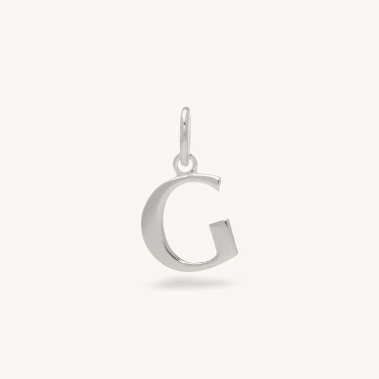 Letter - G - Silver Letter - G - Silver