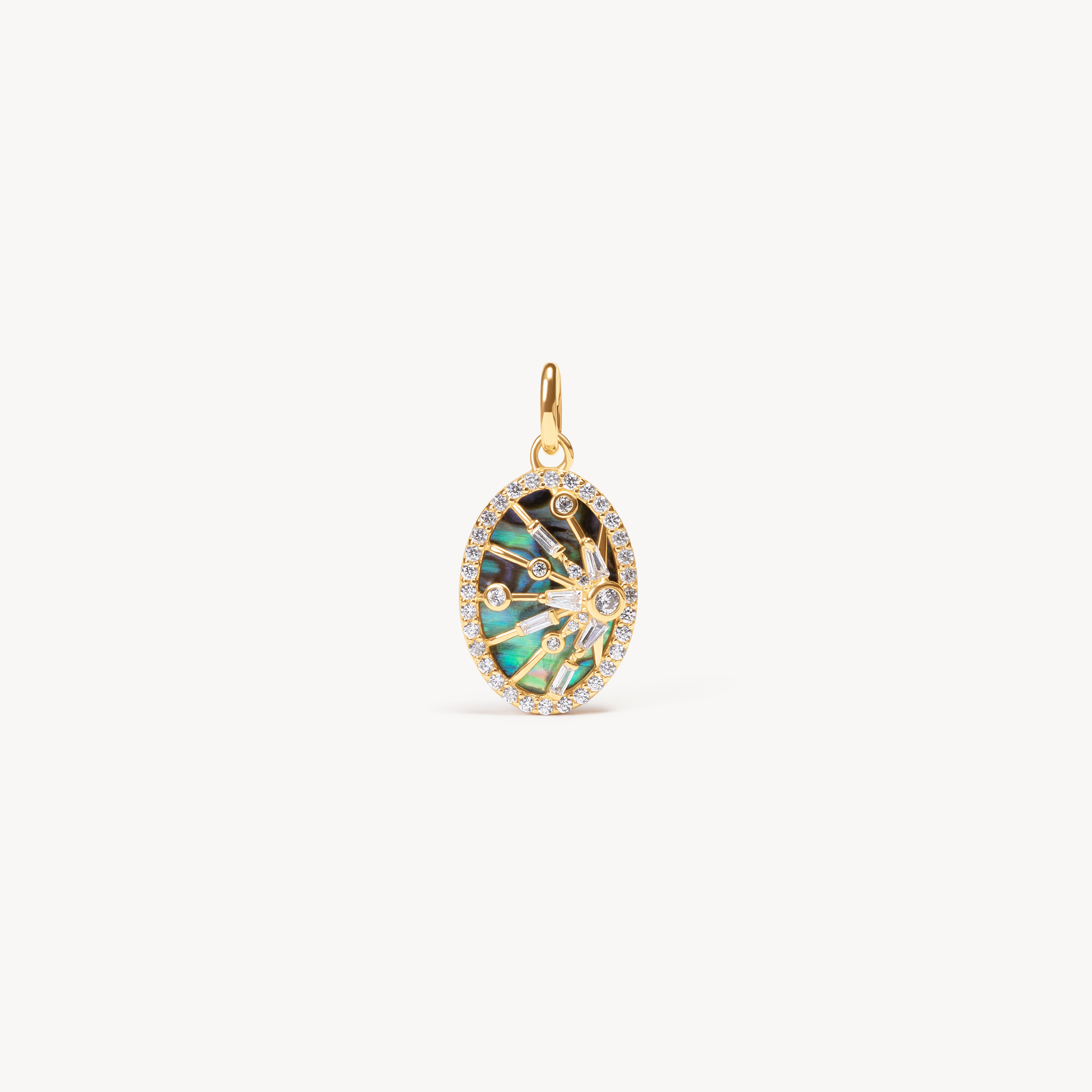 Supernova Oval - Gold Supernova Oval - Gold