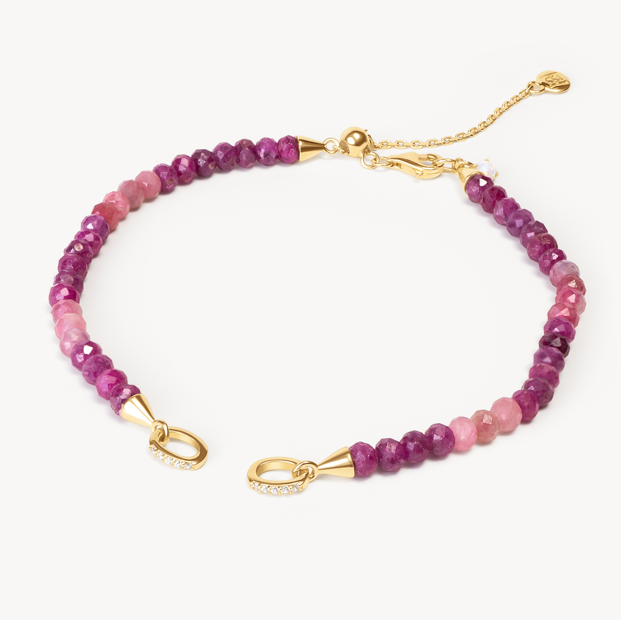 Warm Gradient Charm Base - Pink Warm Gradient Charm Base - Pink