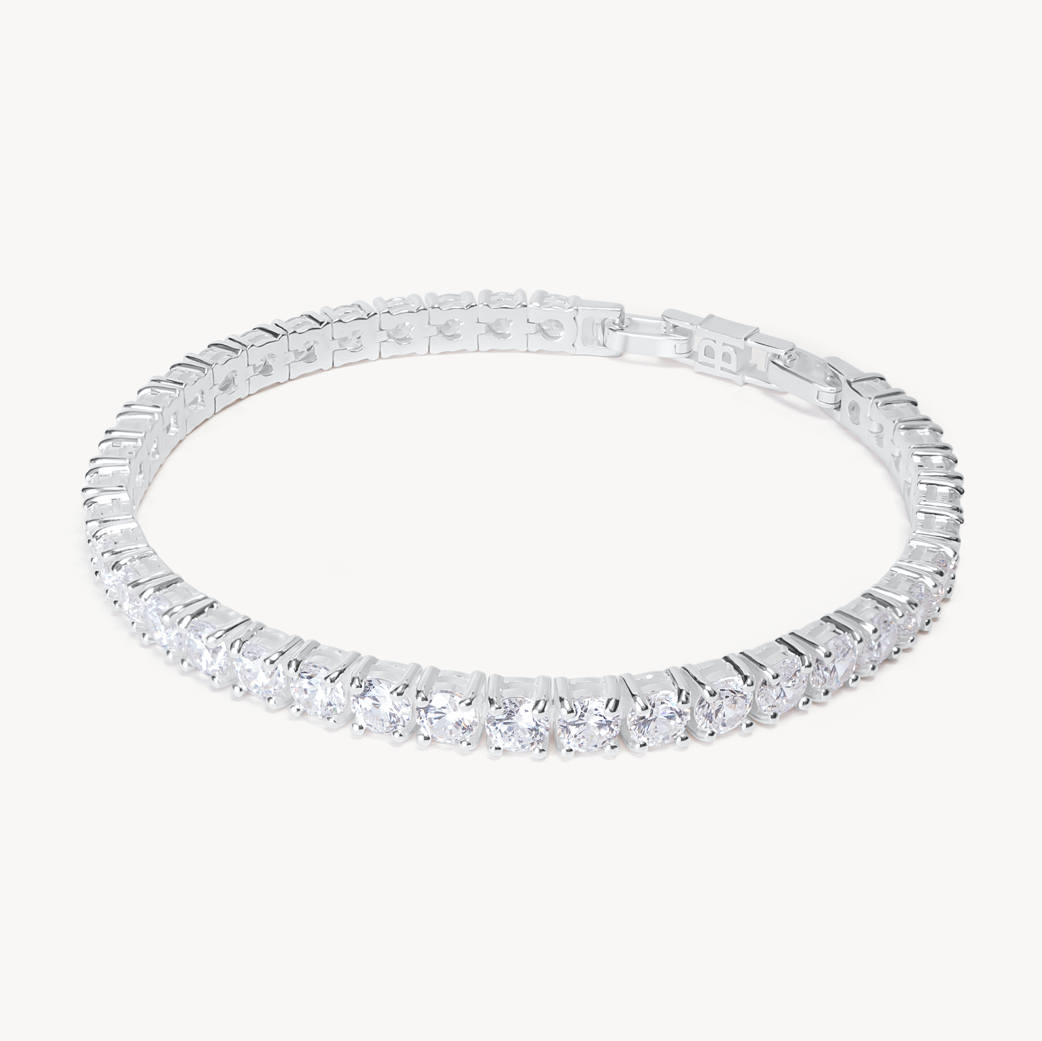 Bold Tennis - Small - Silver Bold Tennis - Small - Silver