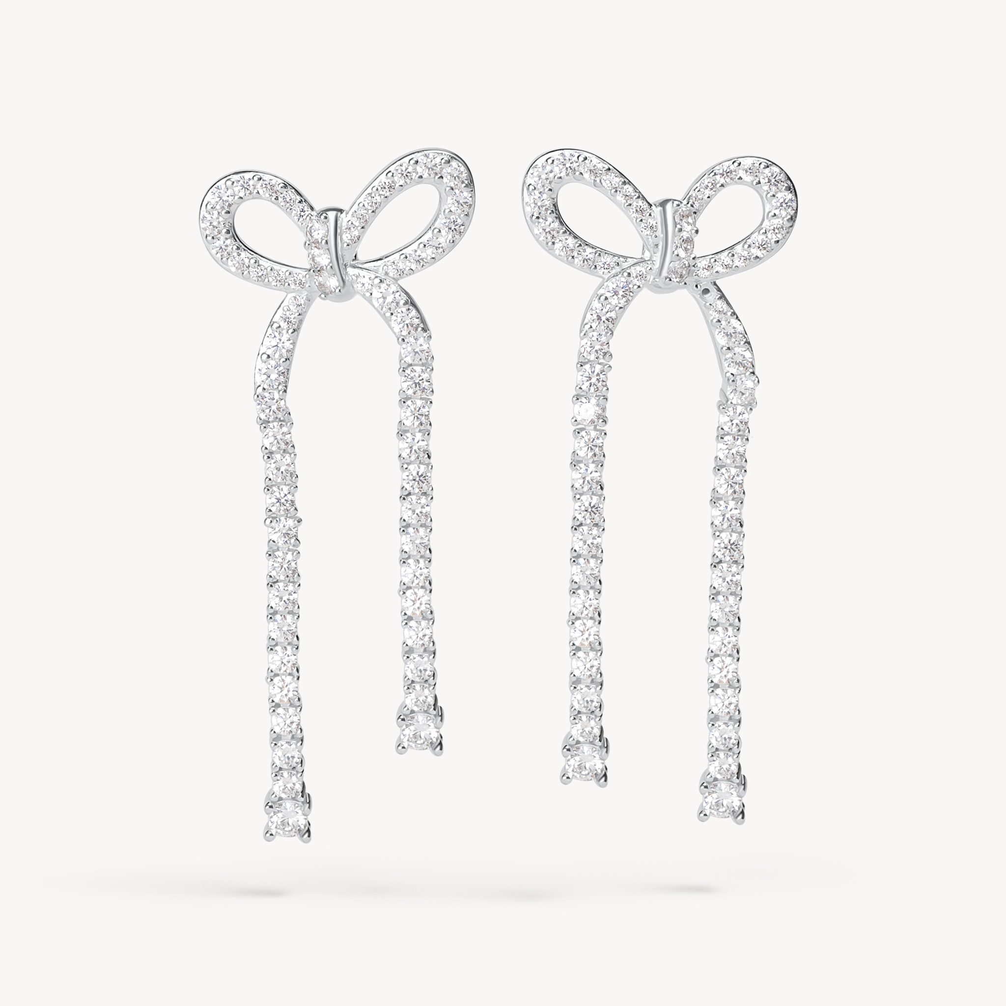 Tennis Bow Statement - Silver Tennis Bow Statement - Silver