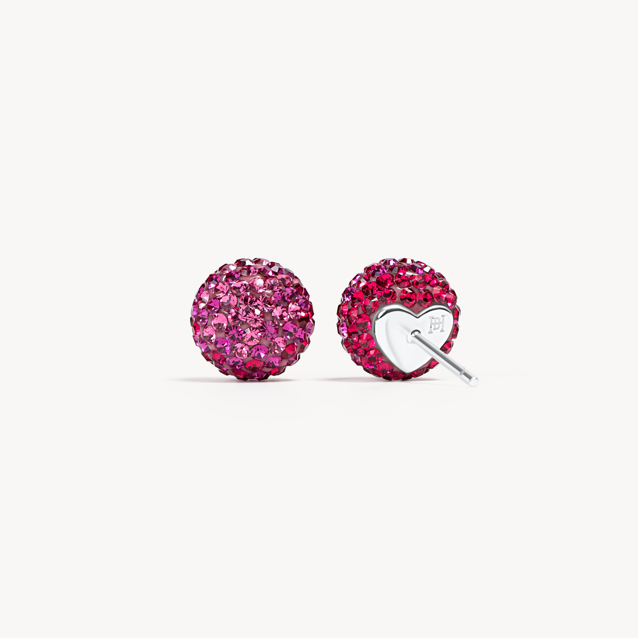 Medium Sparkle Ball Studs - Cupid