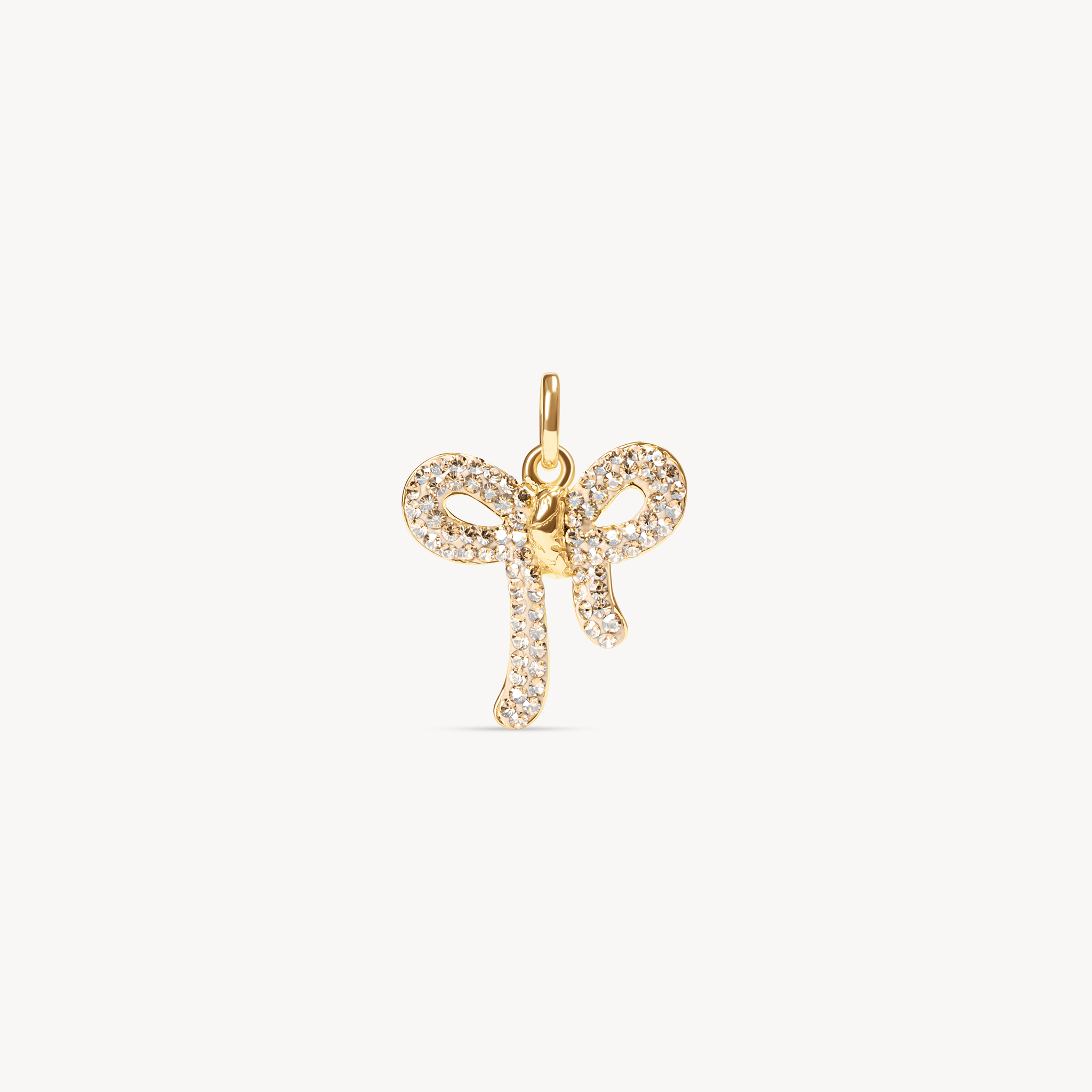 Sparkle Bow - Soft Gold Sparkle Bow - Soft Gold