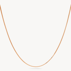 Box Chain with Extender - Rose Gold thumbnail 1