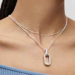 Rolo Slider Chain - Silver thumbnail 2