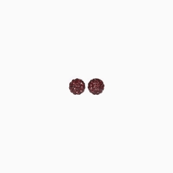 Mini Sparkle Ball Studs - Merlot thumbnail 1