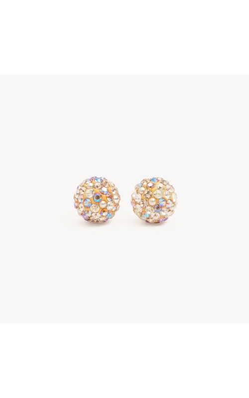 Small Sparkle Ball Studs - Sea Salt