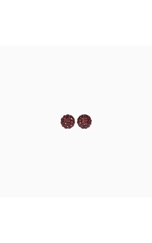Mini Sparkle Ball Studs - Merlot