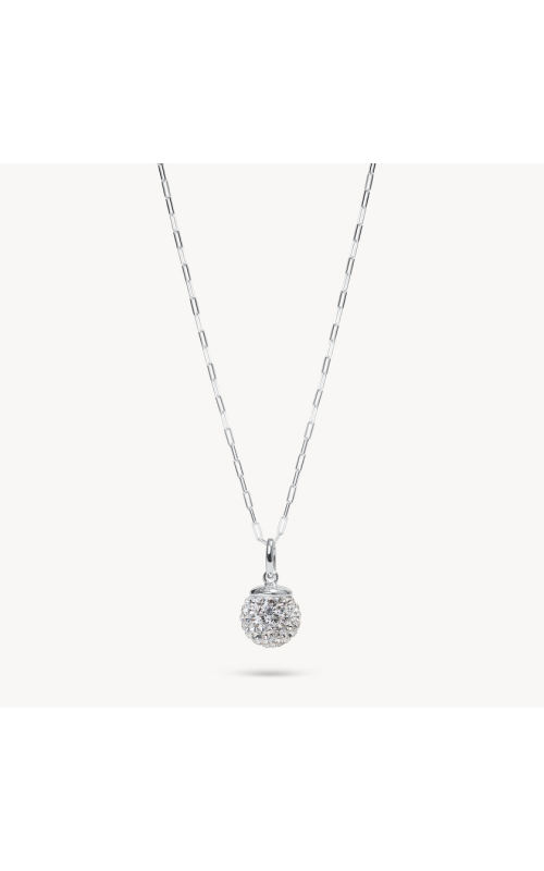 Sparkle Ball Clip Chain - White