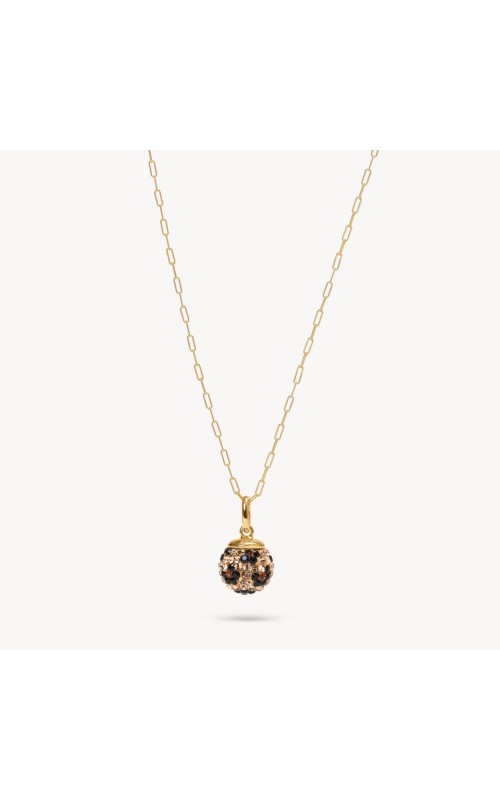 Sparkle Ball Clip Chain - Leopard