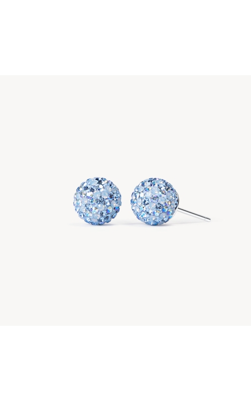 Medium Sparkle Ball Studs - Denim