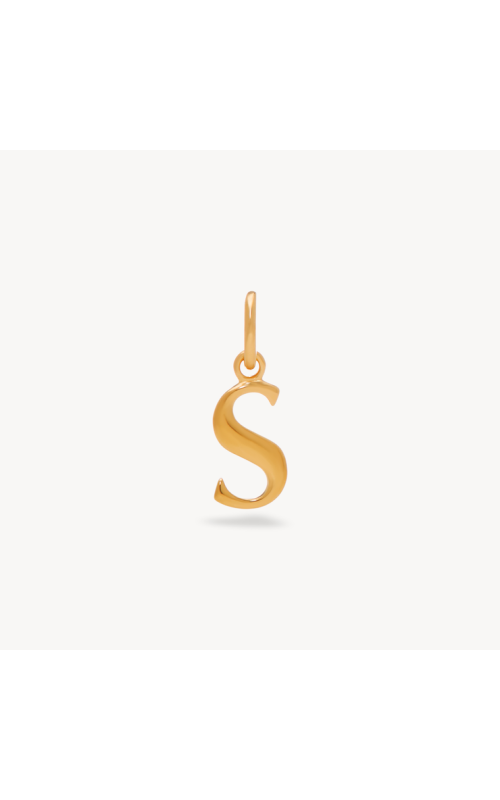 Letter - S - Gold