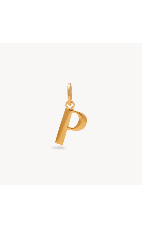 Letter - P - Gold