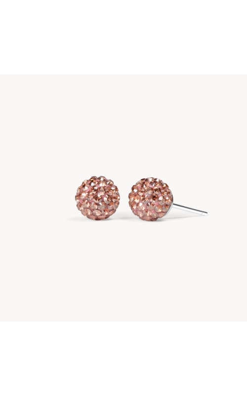 Small Sparkle Ball Studs - Desert Rose