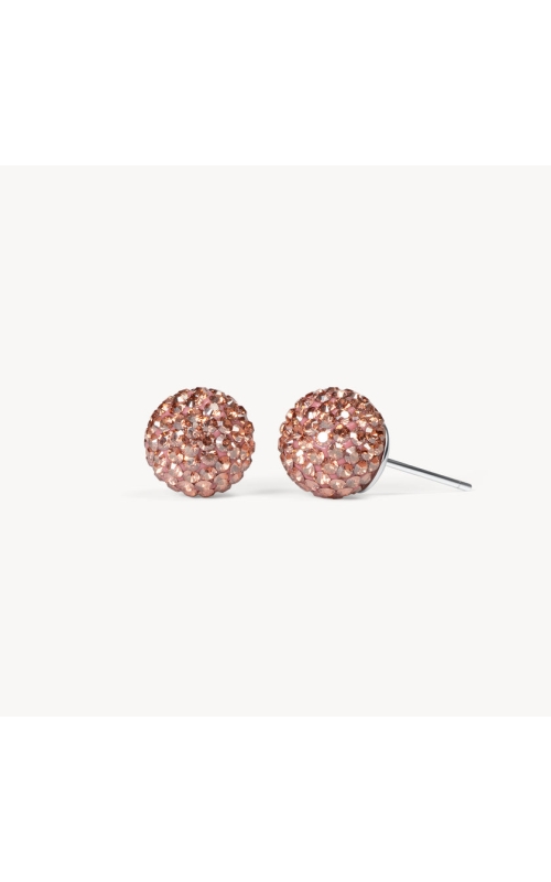 Medium Sparkle Ball Studs - Desert Rose