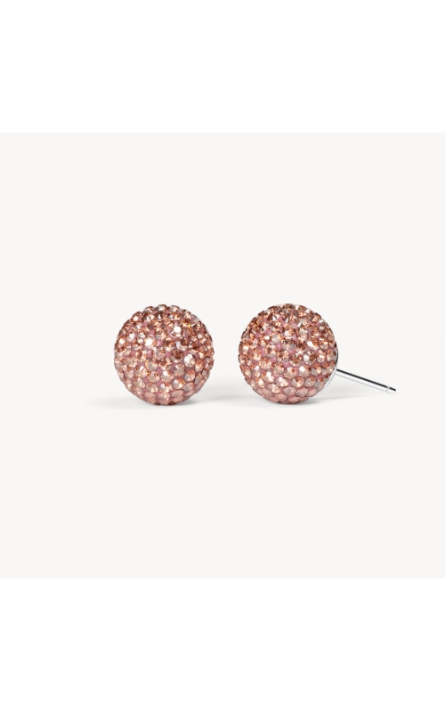 Large Sparkle Ball Studs - Desert Rose