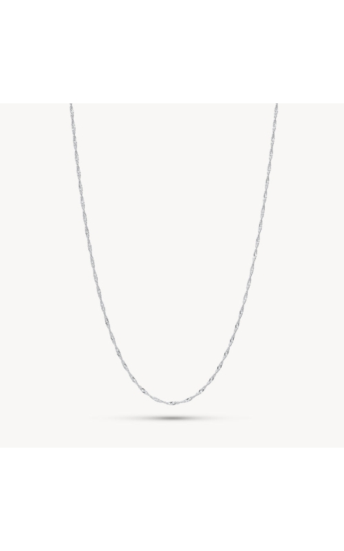 Singapore Slider Chain - Silver