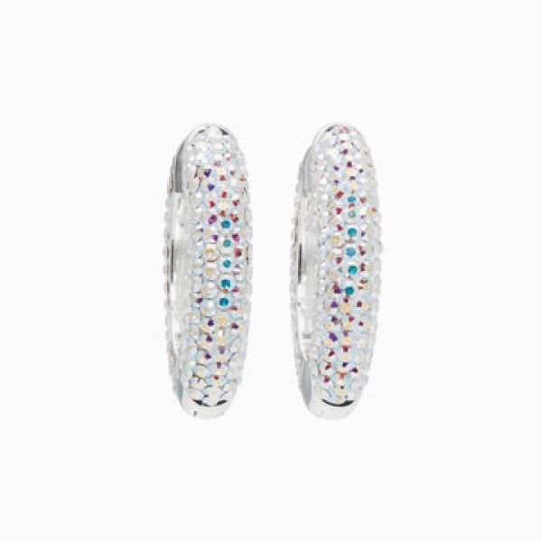 Sparkle Hoops - Medium - Aurora Borealis