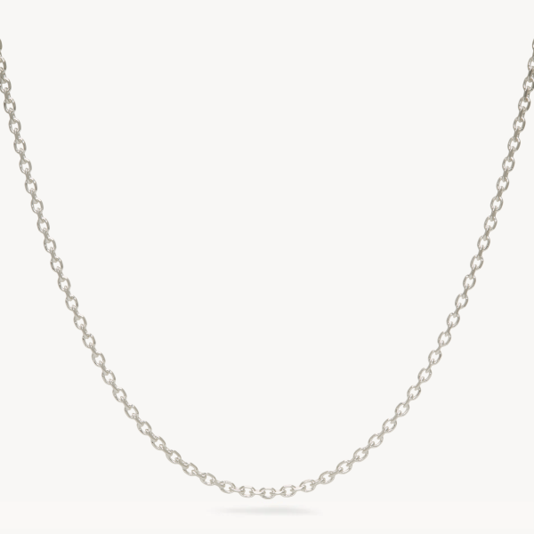 Rolo Slider Chain - Silver