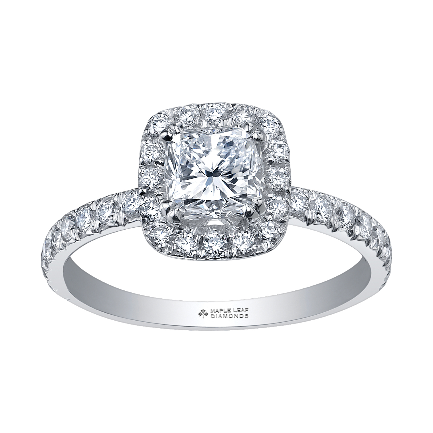 18k palladium 0.30ct Round engagement ring 18k palladium 0.30ct Round engagement ring