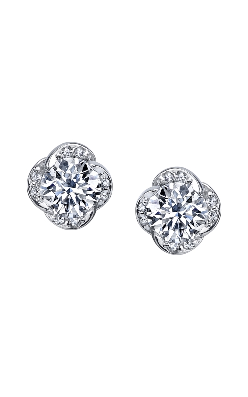 Maple Leaf Diamonds  Earring E3054W/35-18