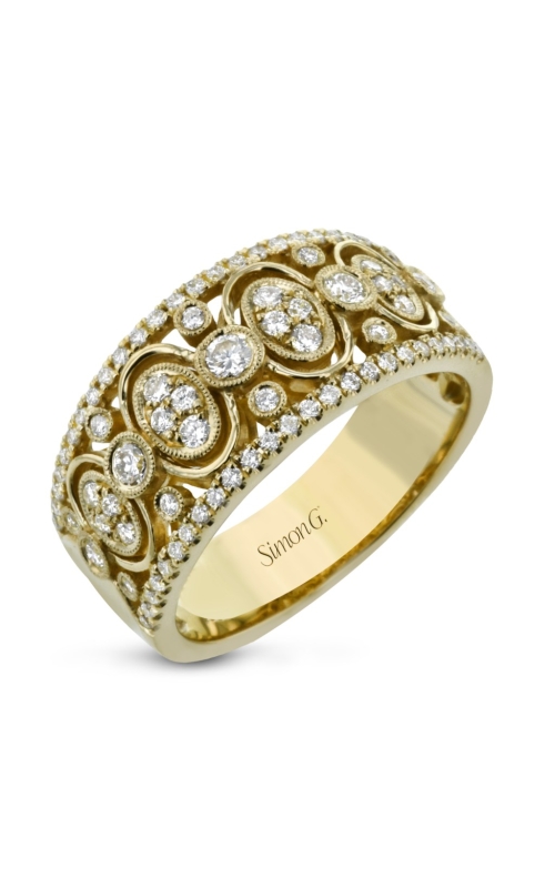 18k Yellow gold designer ring