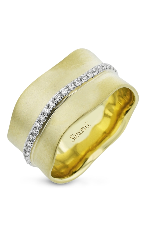 18k yellow & white gold diamond ring